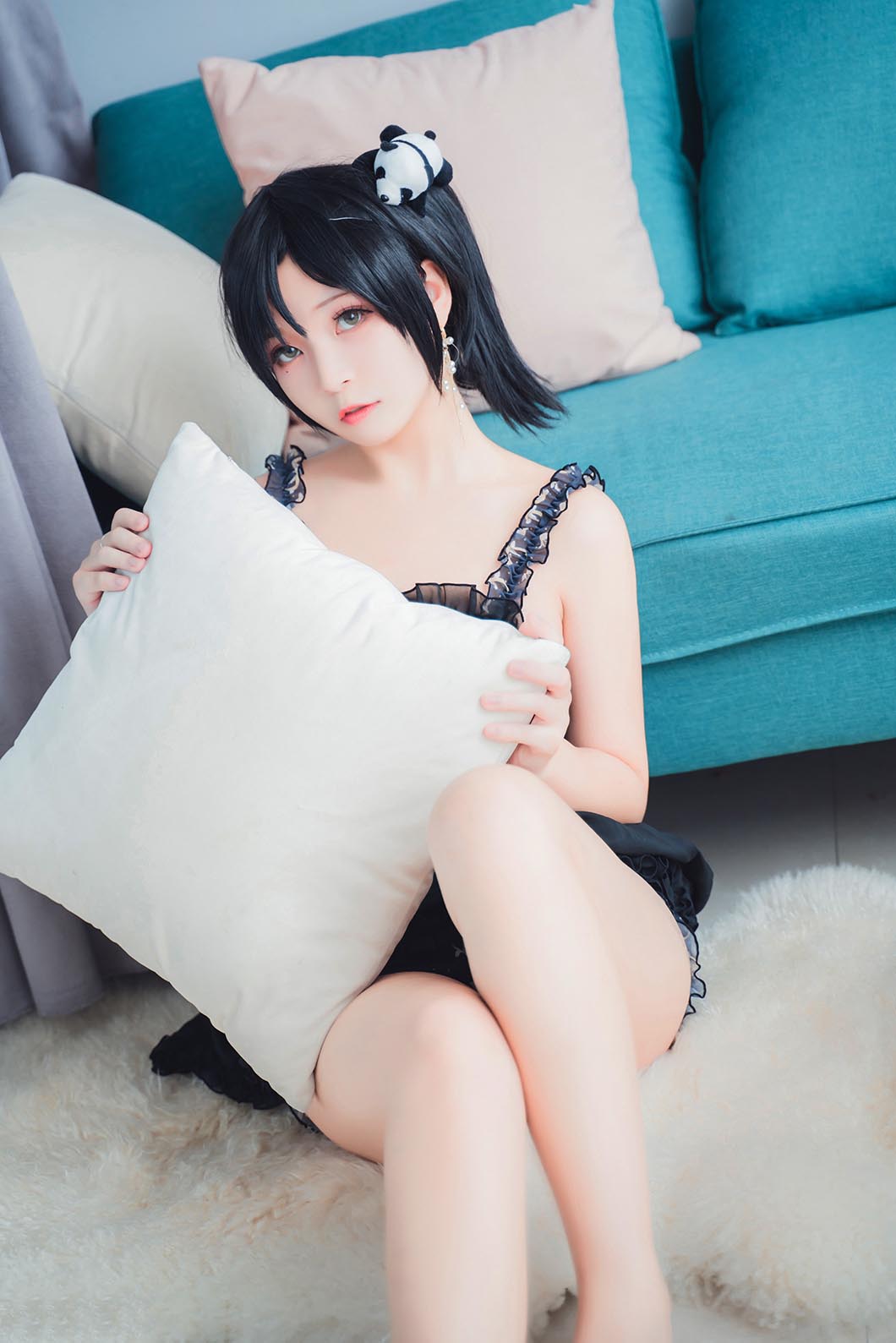喵糖映画 VOL.063 蕾丝吊带 [40P]