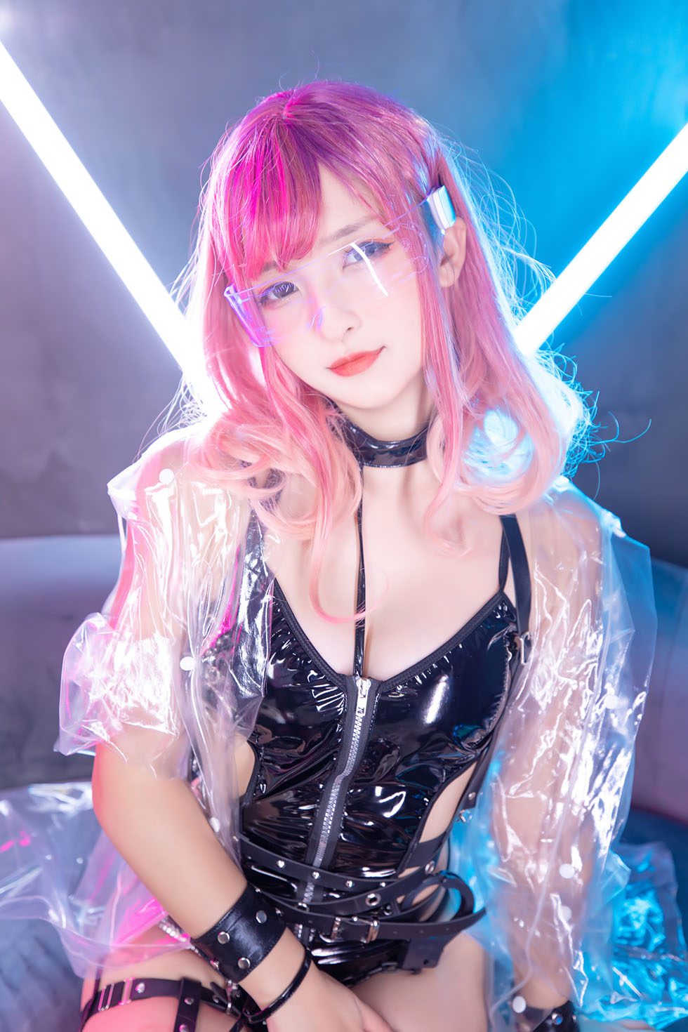 斗鱼主播《神楽坂真冬》Girlspunk2020 150P2V