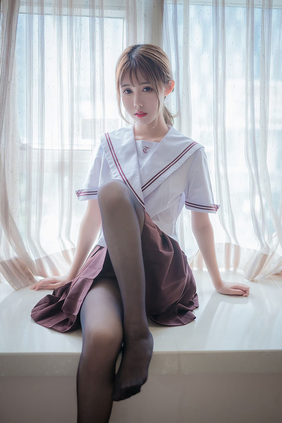 《风之领域》No.129 黑丝系小姐姐 [45P]