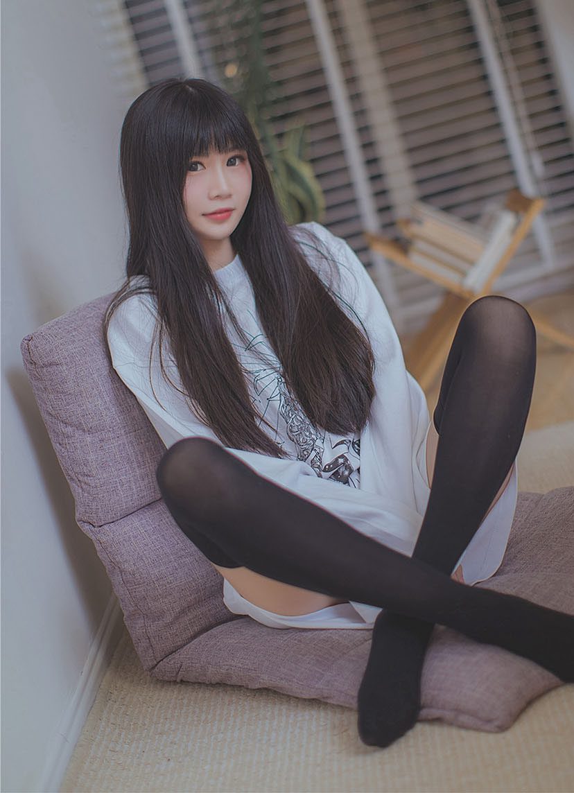 风之领域 No.081 长发的黑丝学妹 [42P]