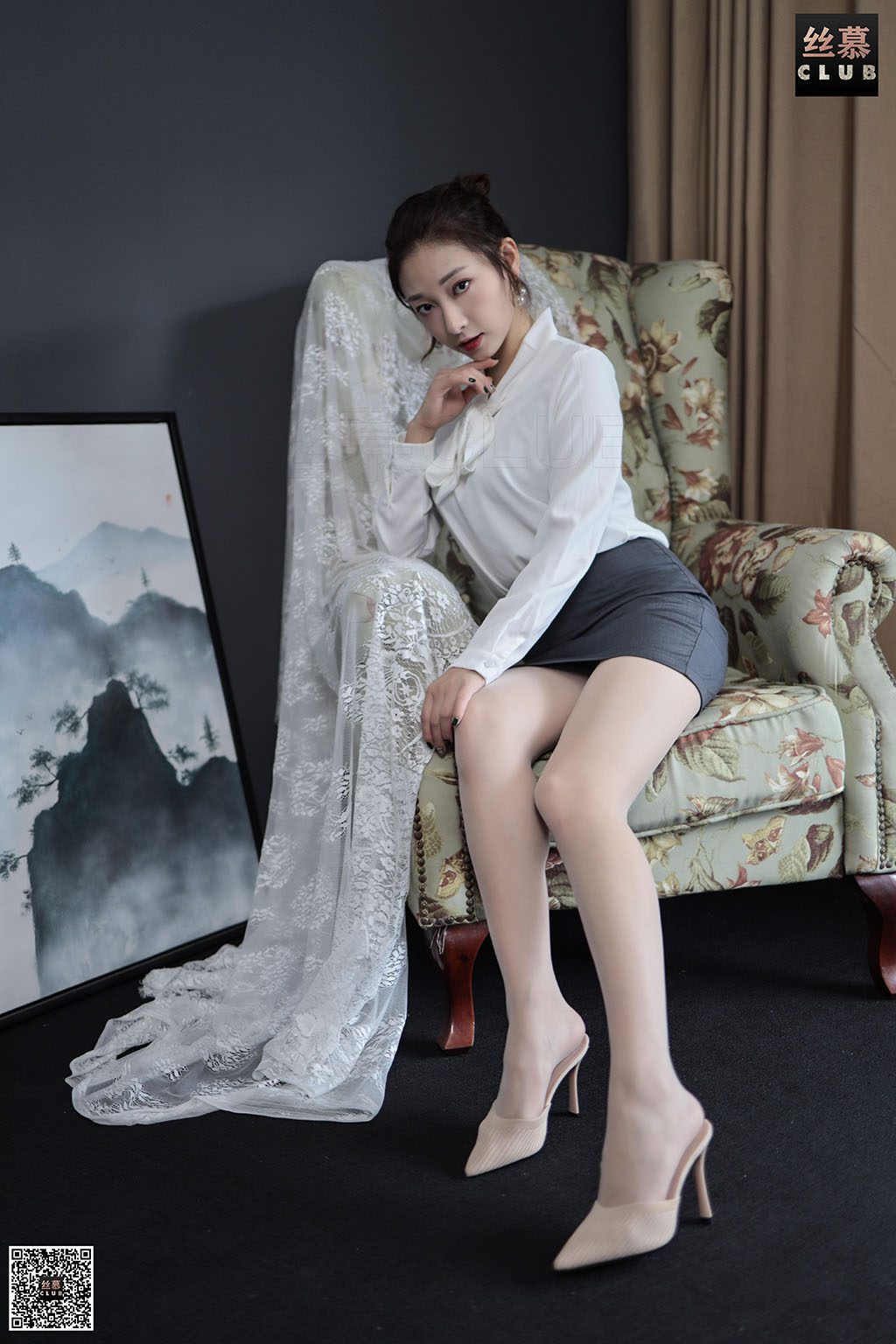丝慕写真 SM081 温柔的小秘书 [79P]
