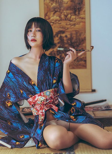 逐月su(枸名SU) 孔雀和服 [39P]