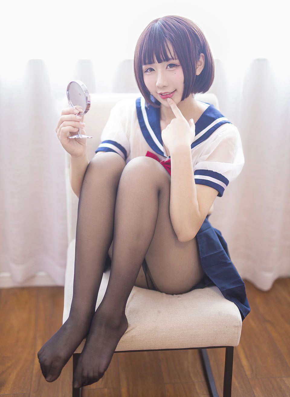 九曲Jean 透明JK [21P]