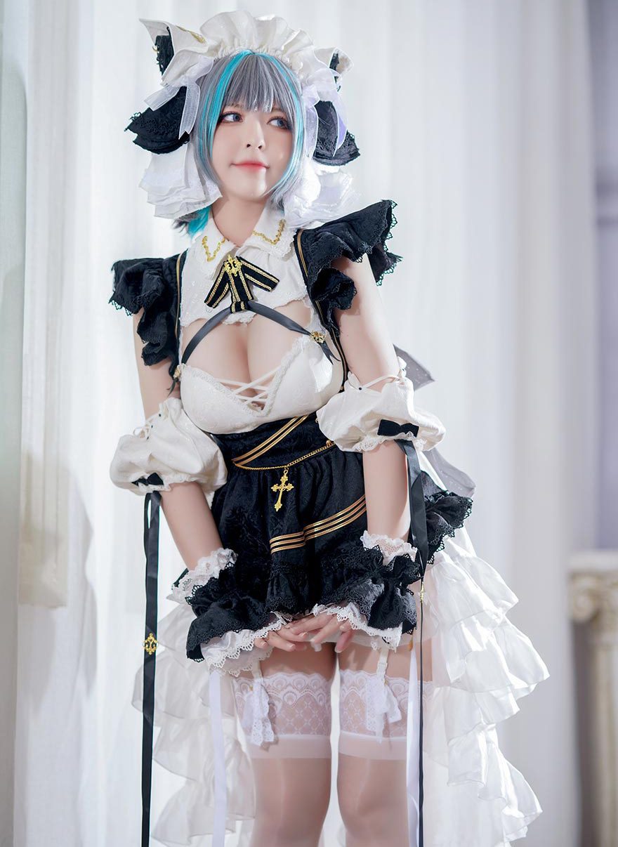 半半子 Cosplay柴郡 [63P+2V]