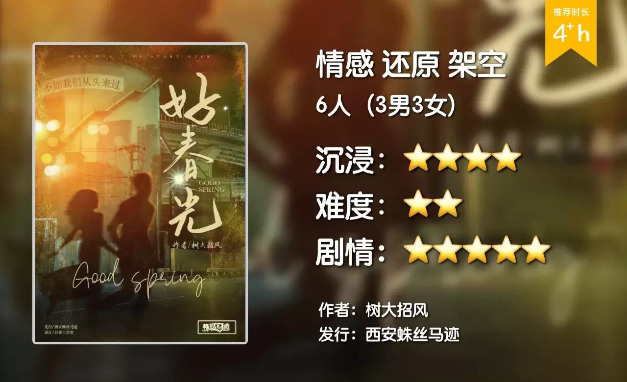 剧本推荐《好春光》总有一首记忆中的老歌
