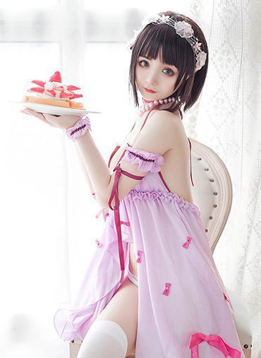 桜井宁宁 加藤惠cos [23P]