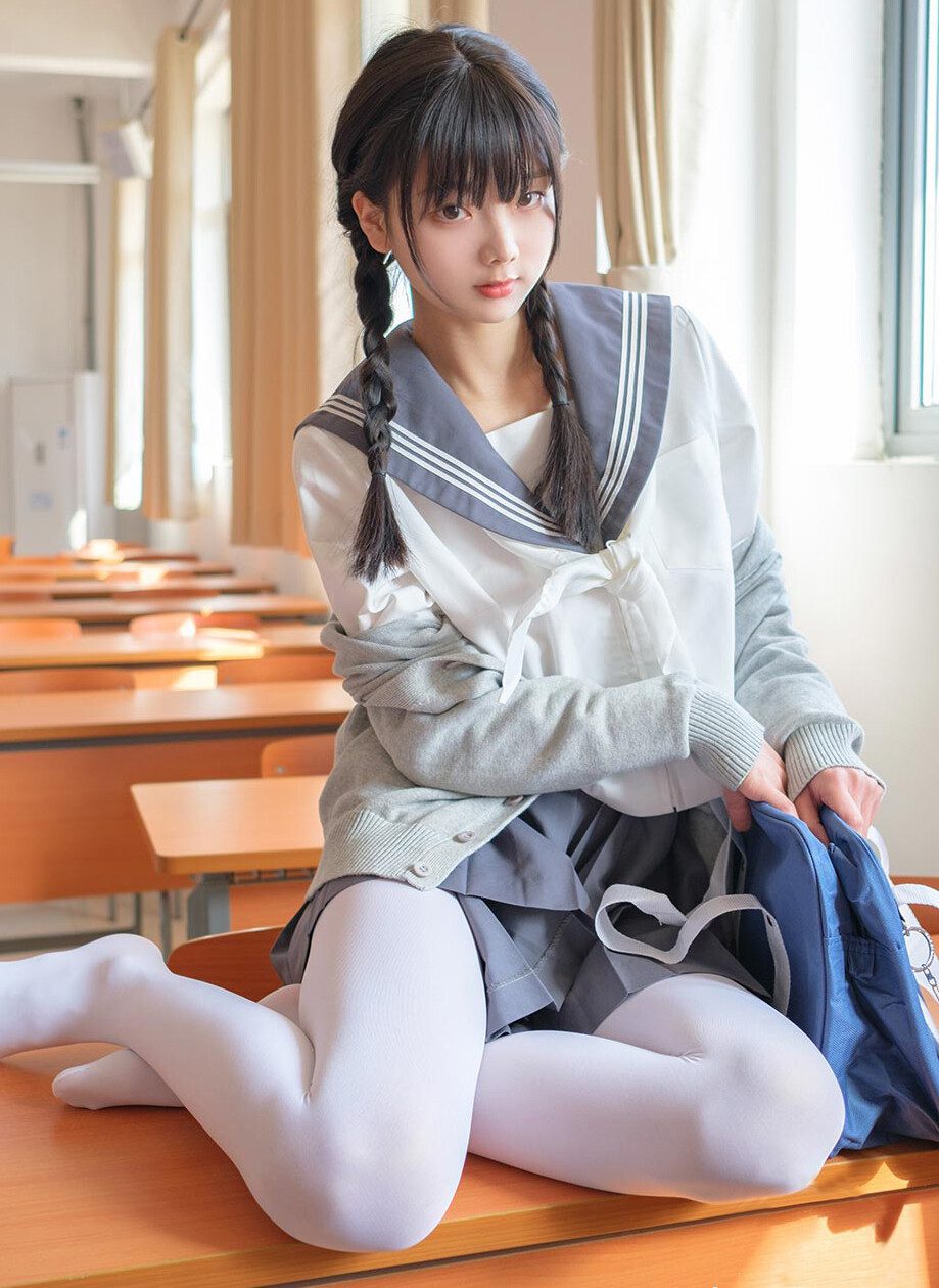 稚乖画册 晴空03 双马尾JK 71P1V