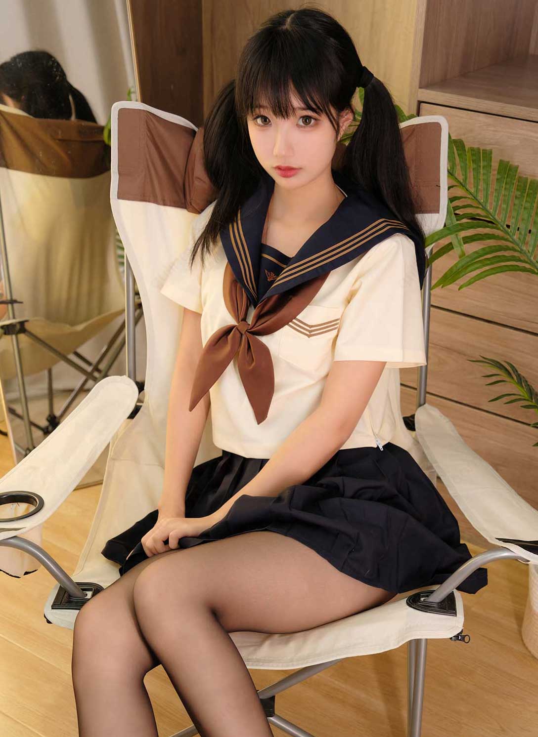 紧急企划 NO.021 一只喵喵梓 黑丝制服 67P1V