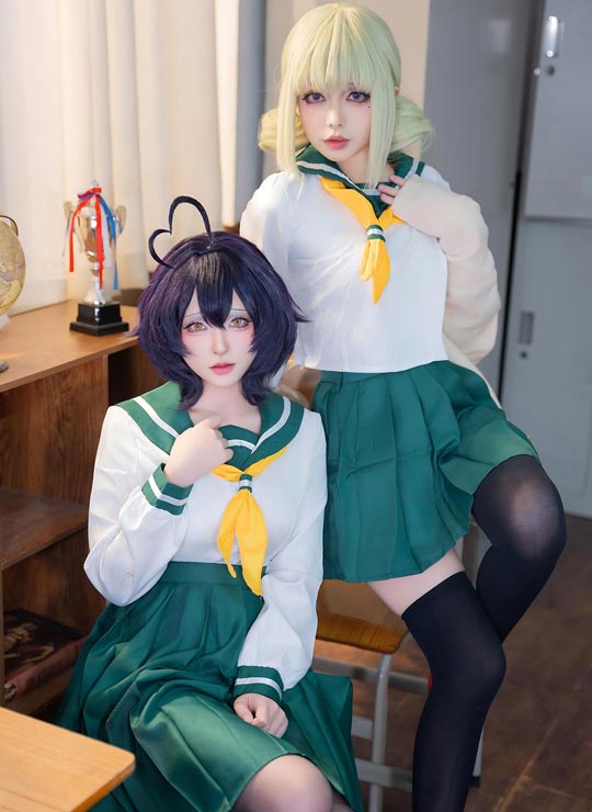 清水由乃 柊舞缇娜JK 81P